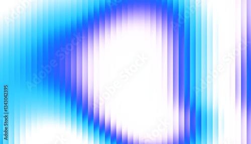 Fractal Glass Gradient Texture. Reed vertical lines patterned glass, overlay with transparent background. Universal blue black background stylish gradient