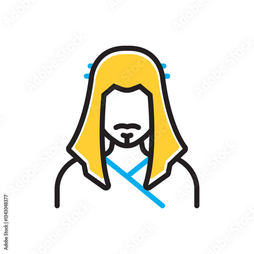 Multi color icon for eastern