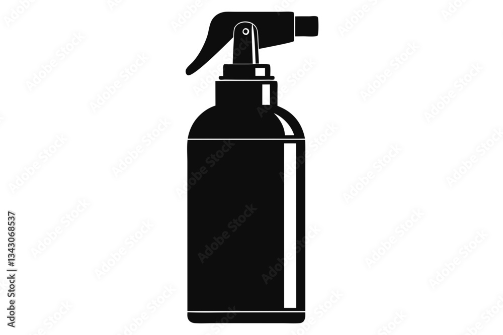spray line art silhouette vector illustration spray line art silhouette vector illustration