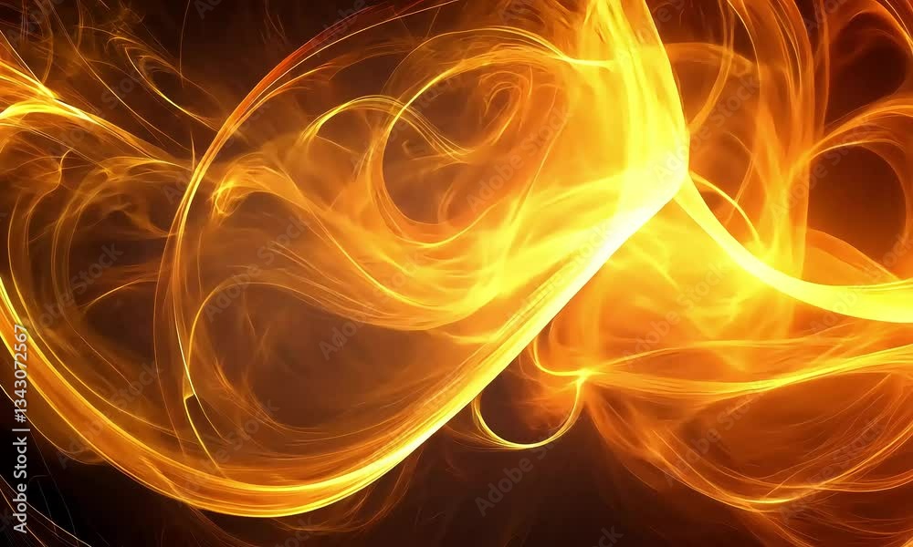 Vibrant Swirling Flames Creating Abstract Patterns with Warm Orange and Yellow Hues Against a Dark Background for Artistic and Creative Use Vibrant Swirling Flames Creating Abstract Patterns with Warm Orange and Yellow Hues Against a Dark Background for Artistic and Creative Use