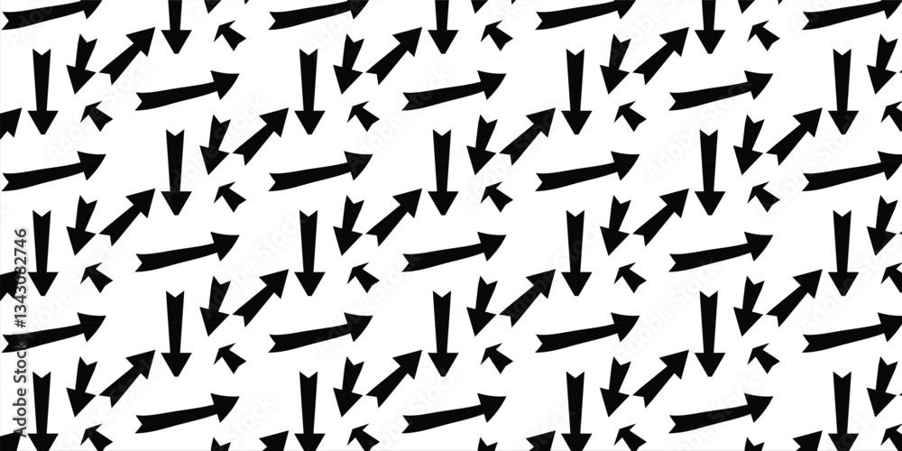 Abstract arrow pattern on white background Abstract arrow pattern on white background