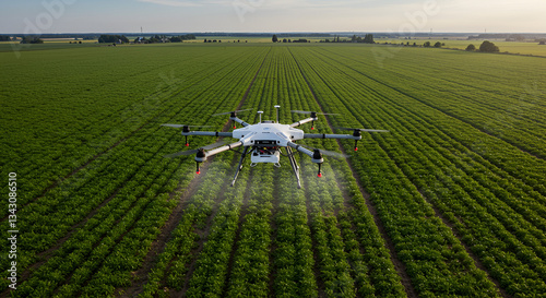 Smart farming automation revolutionizes weed and pest control techniques.technology, modern, service, environment, tool