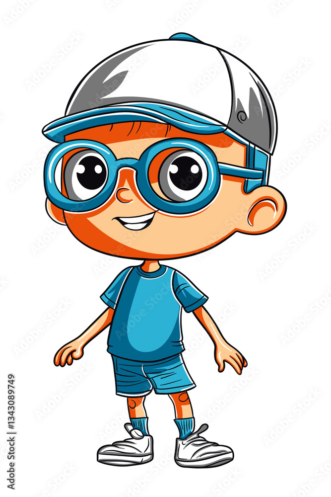 boy with skateboard