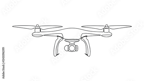 Quadcopter Drone Diagram Aerial Photography, Unmanned Aircraft System