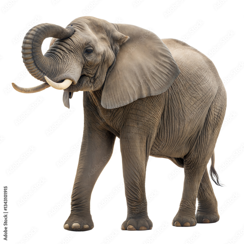 Obraz premium Elephant AI Generated Image