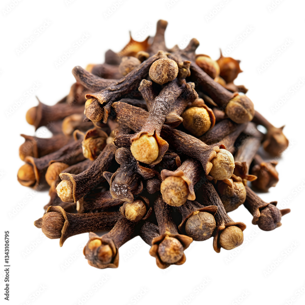 Obraz premium Clove isolated on transparent background 