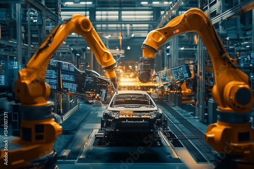 Innovative Digitalization in Automotive Factory Setting