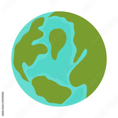 World Earth Day, Globe Earth Illustratio