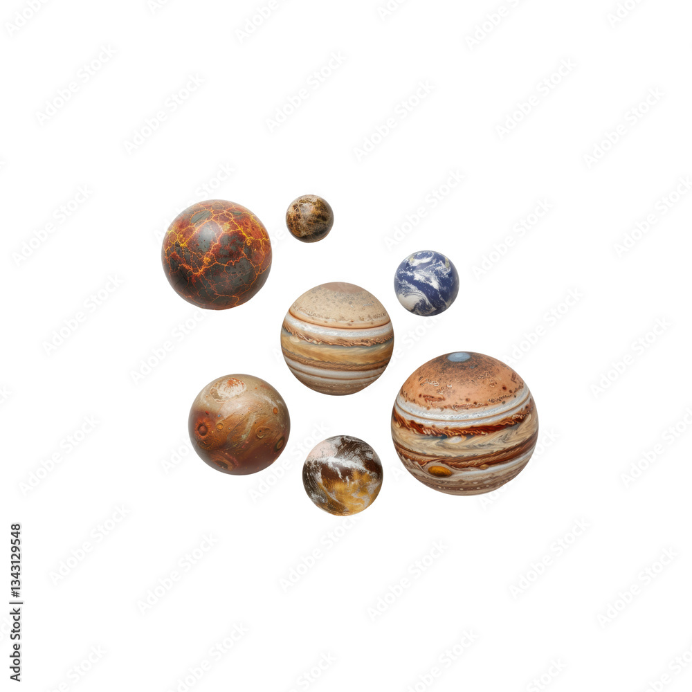 Feel the Cosmic Wonder with Stunning 3D Planet Set in Space Feel the Cosmic Wonder with Stunning 3D Planet Set in Space