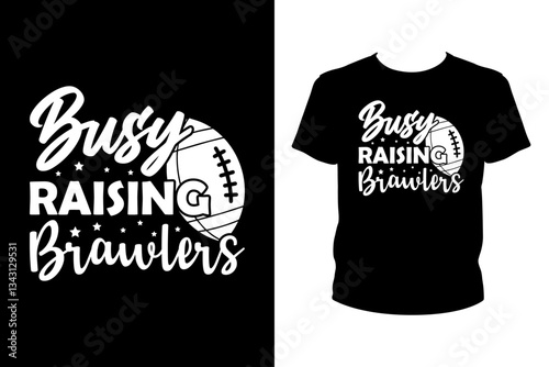 Busy raising brawlers - Art files for Cricut and Silhouette. You can edit them with Adobe Illustrator.