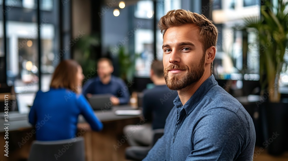 Elegant A coworking space featuring a communal kitchen bar height counters and a social area where professionals gather for casual meetings Elegant A coworking space featuring a communal kitchen bar height counters and a social area where professionals gather for casual meetings