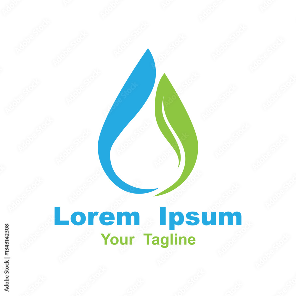Water drop Logo Template vector Water drop Logo Template vector