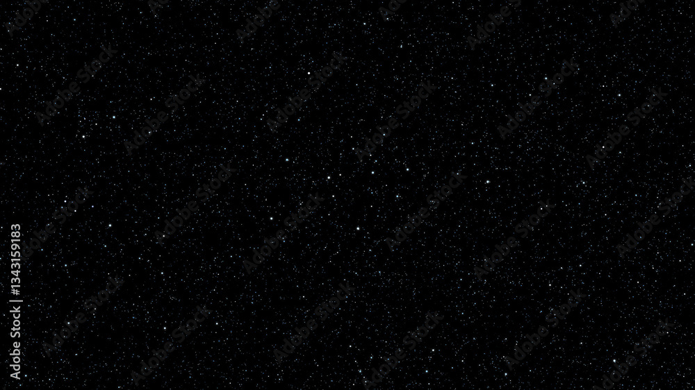 Milky way stars and constellations with a galaxy background.
