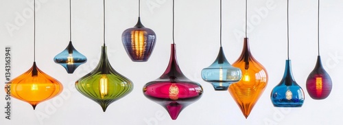 Colorful Glass Pendant Lights (1)