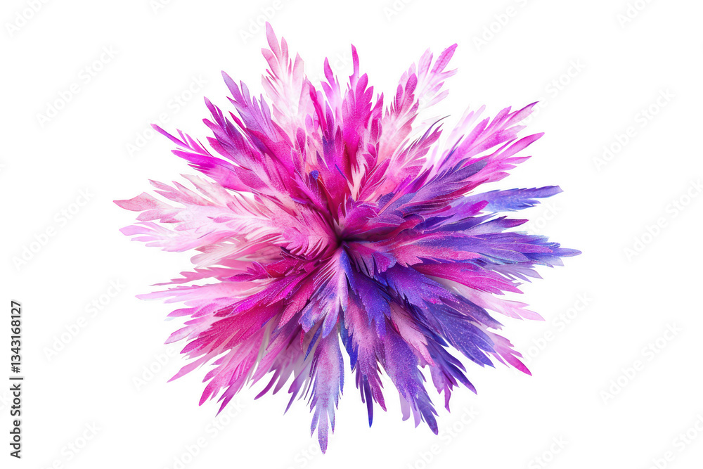 A vibrant starburst light effect in glowing purple and pink with dynamic energy against a neutral background A vibrant starburst light effect in glowing purple and pink with dynamic energy against a neutral background