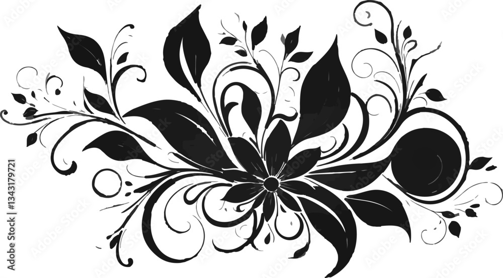 Fototapeta premium floral design element