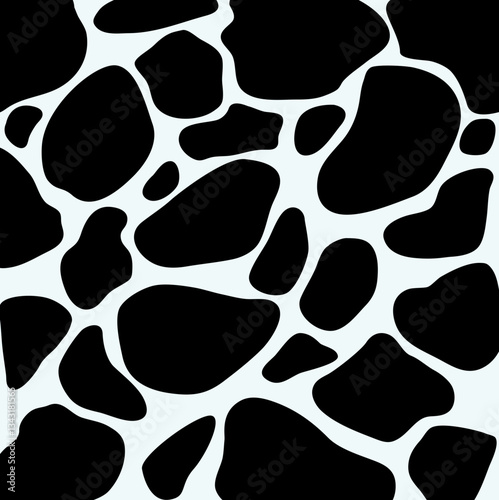 cow pattern illustration 젖소 무늬 일러스트 패턴