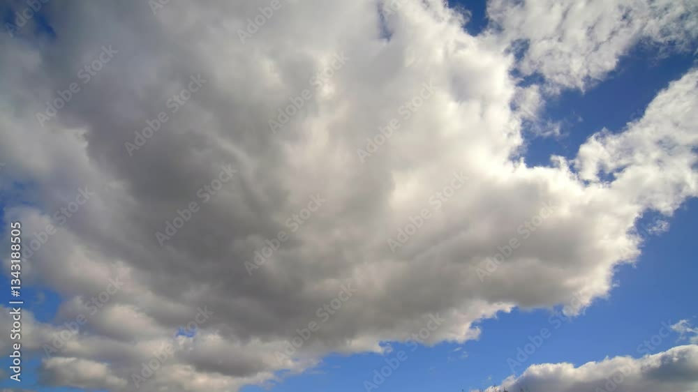 Timelapse of the summer sky. Timelapse of the summer sky.