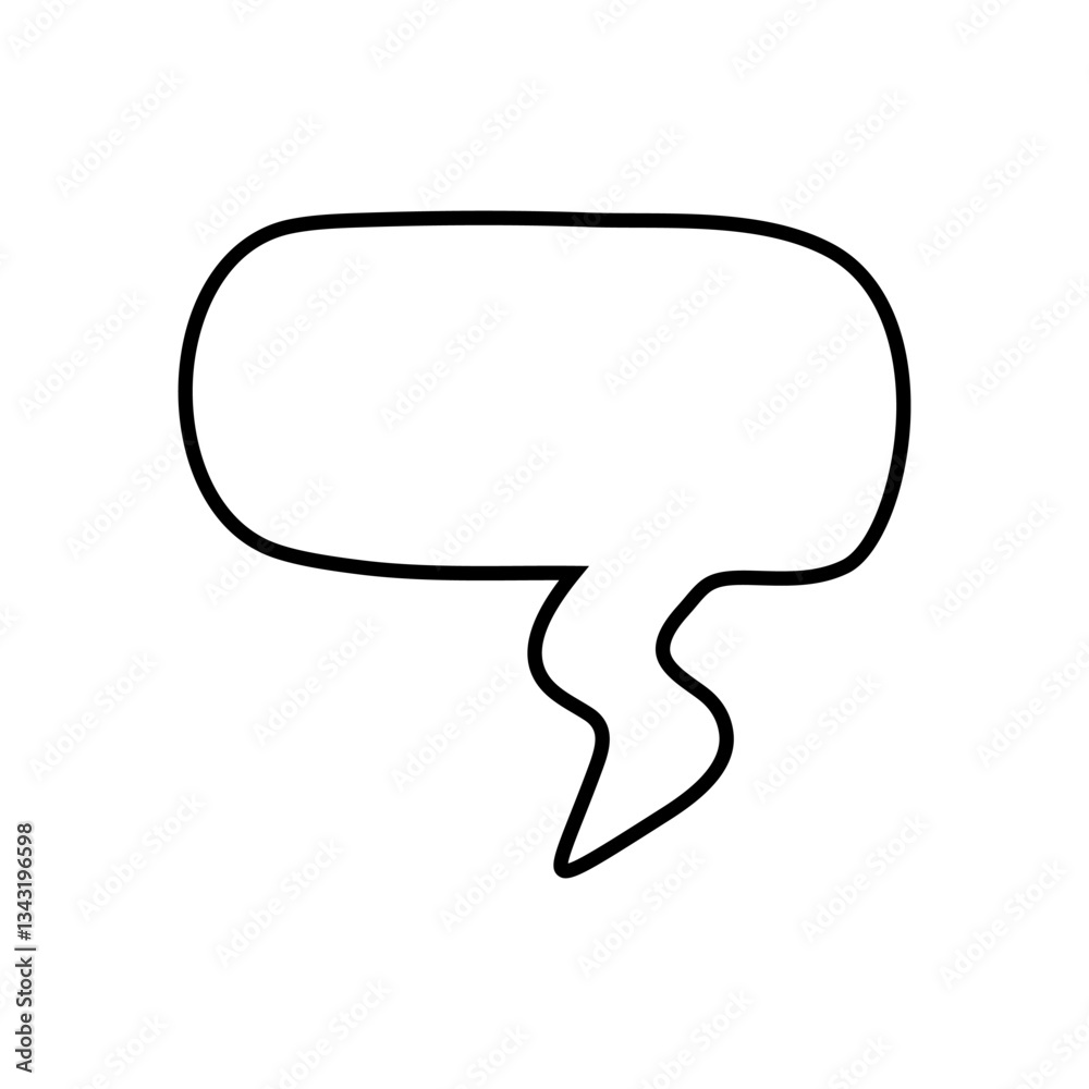 Speech bubble vector icon. Chat illustration sign. Message symbol. Text bubble logo. Speech bubble vector icon. Chat illustration sign. Message symbol. Text bubble logo.