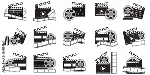 Movie Cinema Clapperboard