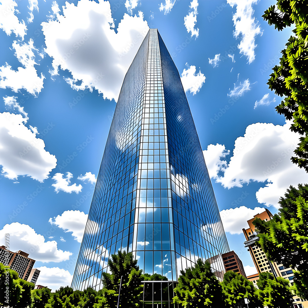 Obraz premium rascacielos