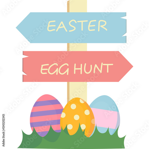 Easter Egg Hunt Sign