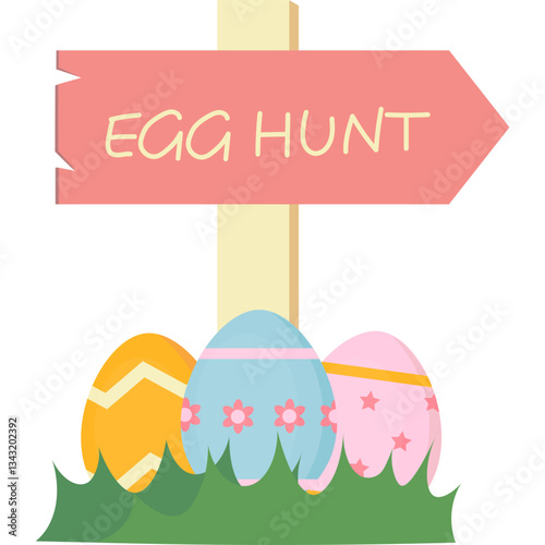 Easter Egg Hunt Sign