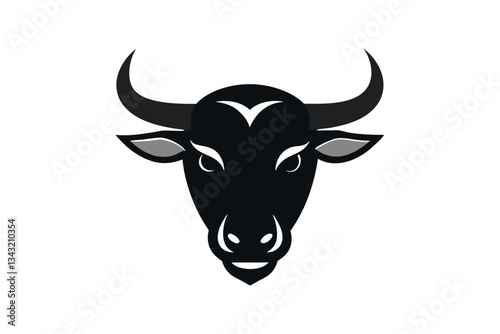 cow on white