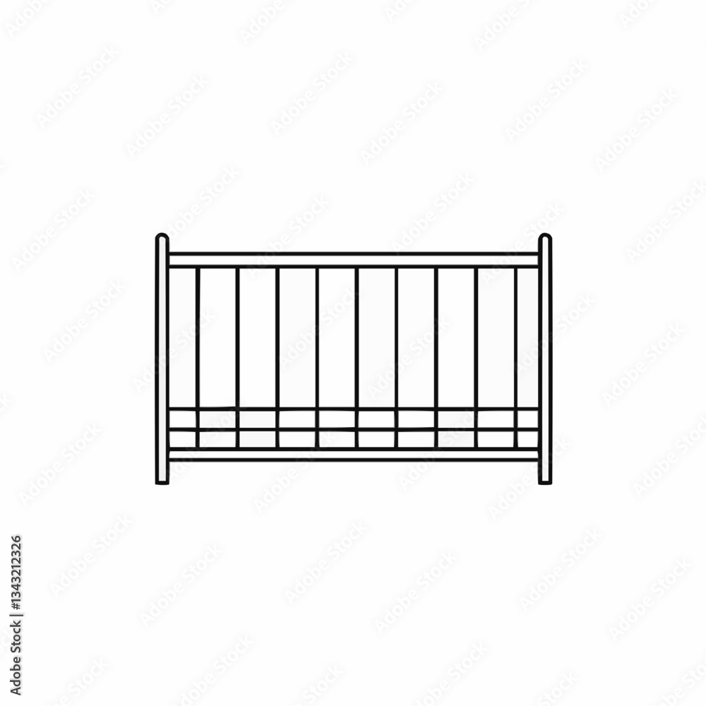 Minimalist design of a wooden fence in a serene outdoor setting Minimalist design of a wooden fence in a serene outdoor setting
