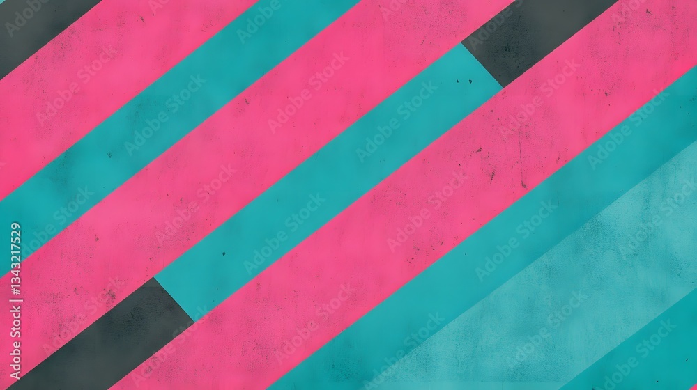 Diagonal pink blue and black stripes form a vibrant texture Diagonal pink blue and black stripes form a vibrant texture