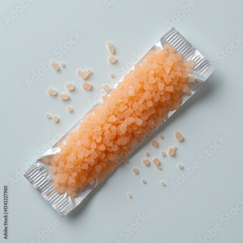  Sachet of orange flavored rehydration salt