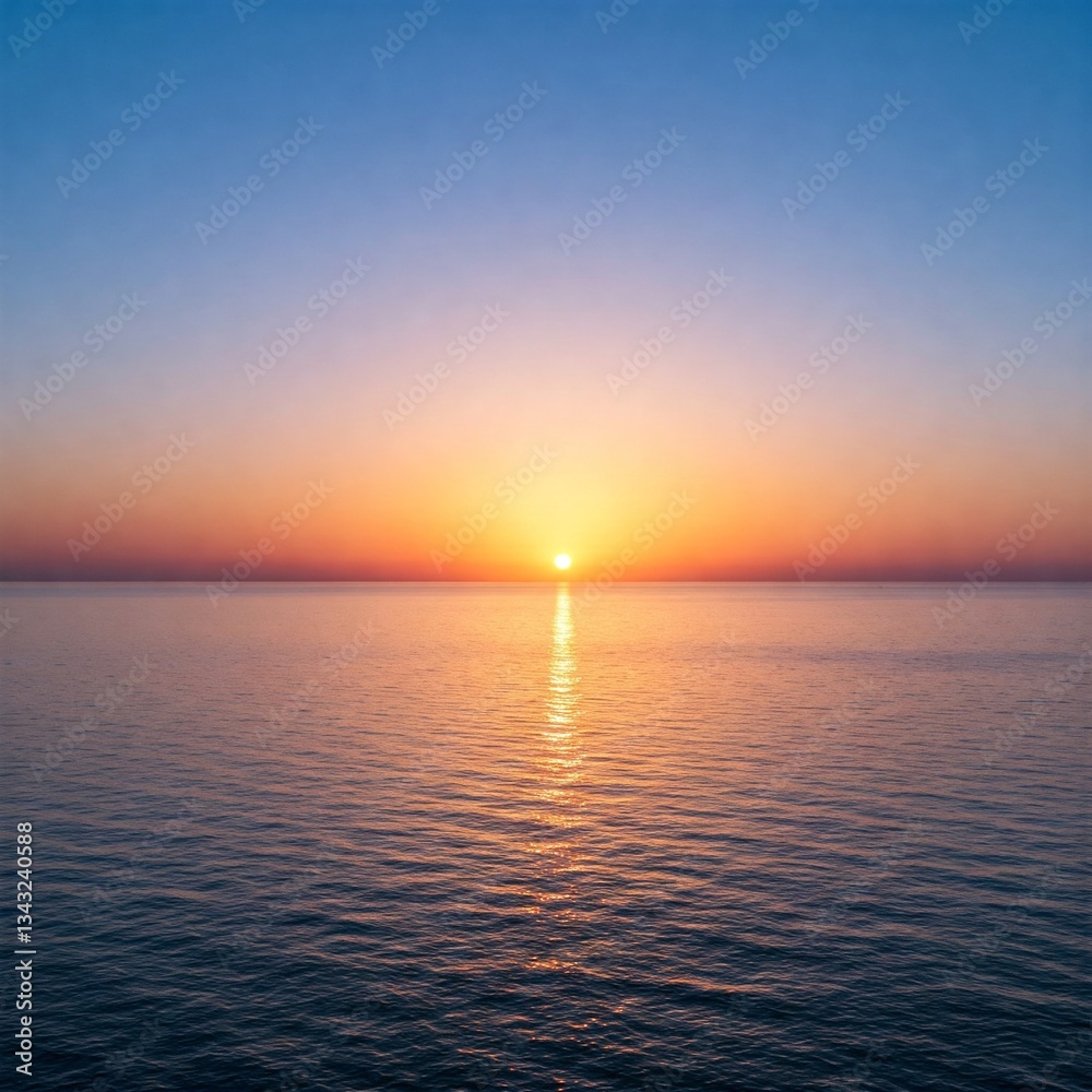 Fototapeta premium sunset over the sea