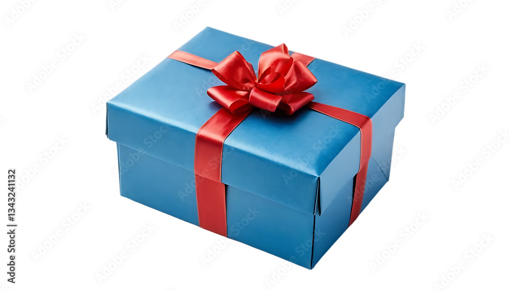 Obraz premium gift box isolated on white