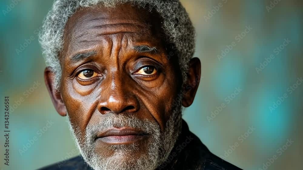 Portrait of a Senior African American Man Portrait of a Senior African American Man