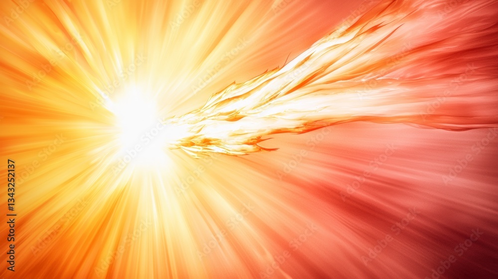Fiery Sunset Burst Abstract Background Golden Rays Red Hues Bright Light Fiery Sunset Burst Abstract Background Golden Rays Red Hues Bright Light