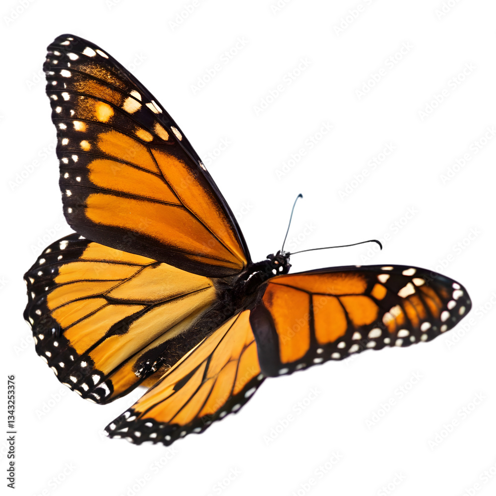 Fototapeta premium butterfly isolated on white