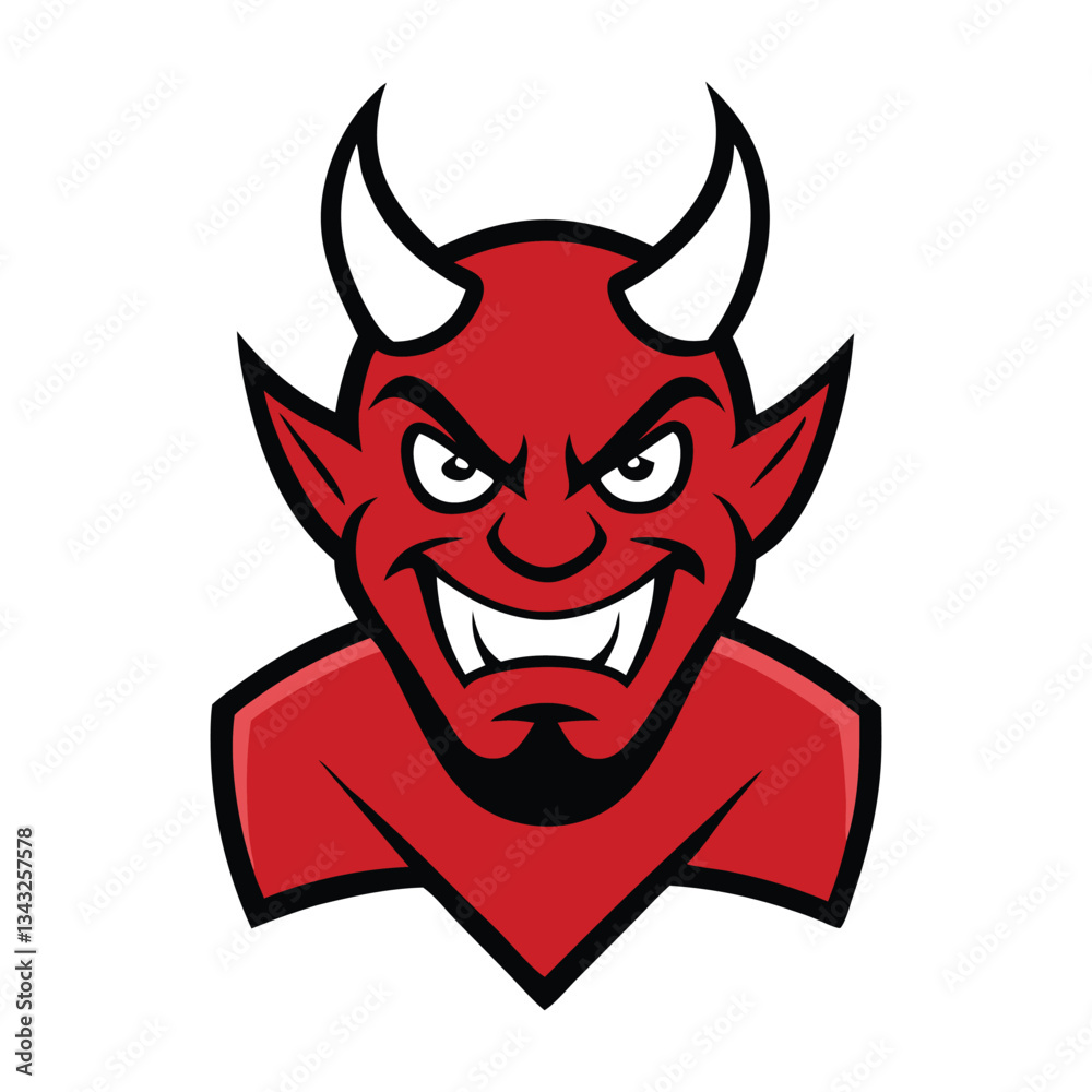 Meet the angry devil mascot logo, with fiery eyes and a fierce expression, exuding power, intensity, and boldness—perfect for a brand that thrives on attitude and strength! Meet the angry devil mascot logo, with fiery eyes and a fierce expression, exuding power, intensity, and boldness—perfect for a brand that thrives on attitude and strength!