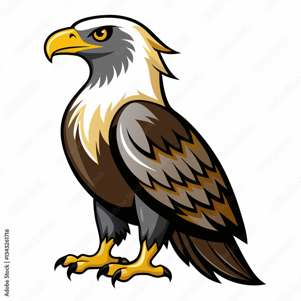 Fototapeta premium eagle on Transparent background