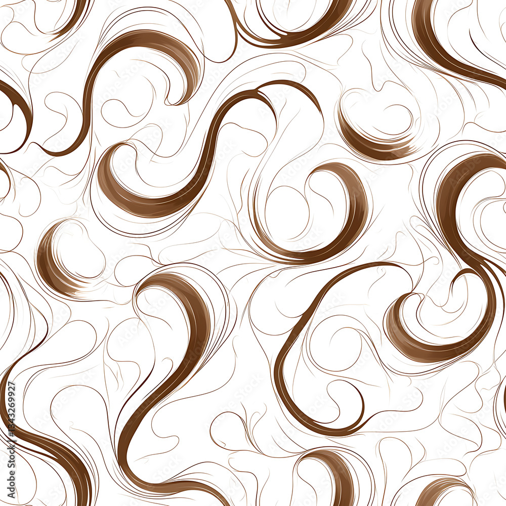 seamless pattern Realistic and artistic illustrations of coffee beans, brewing equipment, coffee cups for background or wallpaper seamless pattern Realistic and artistic illustrations of coffee beans, brewing equipment, coffee cups for background or wallpaper