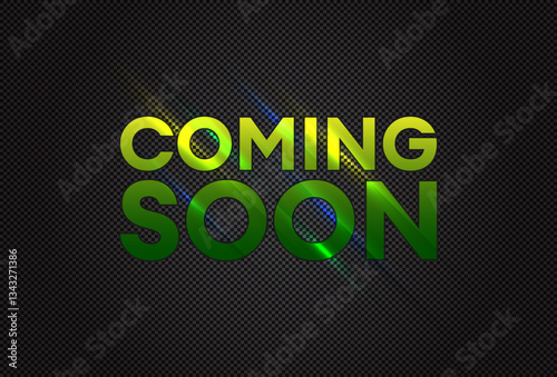 modern coming soon poster with stay tuned message