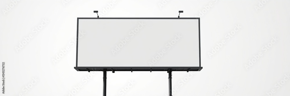 Obraz premium Blank Billboard Mockup for Design Concept