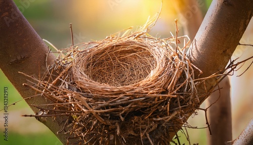 empty bird nest