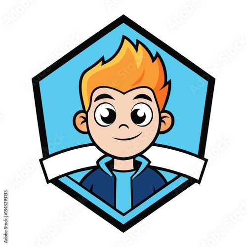 Meet our cool boy mascot logo, exuding confidence and style with a laid-back attitude. A perfect blend of charm, swagger, and modern flair for any bold brand!