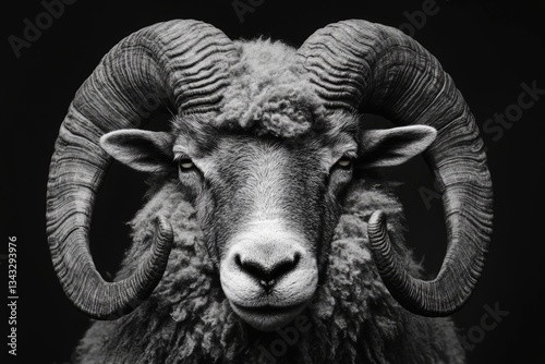 Mongolian Sheep: Jampacked Woolly Appearance with Curly Symmetric Horns