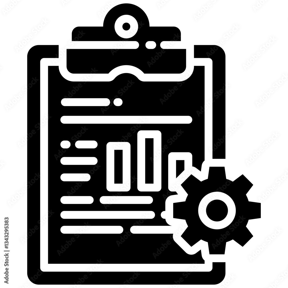 Project Management icon in Glyph Style. Simple Vector Design. Simple Vector Glyph Icon Project Management icon in Glyph Style. Simple Vector Design. Simple Vector Glyph Icon