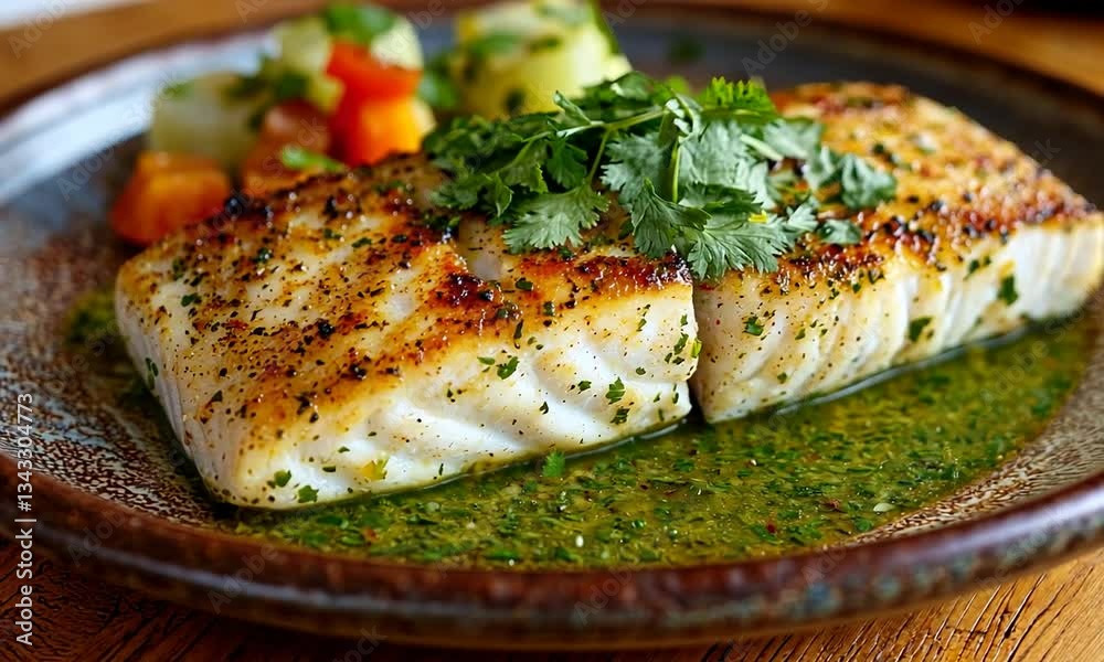 pescado al horno con salsa verde video mexican cuisine