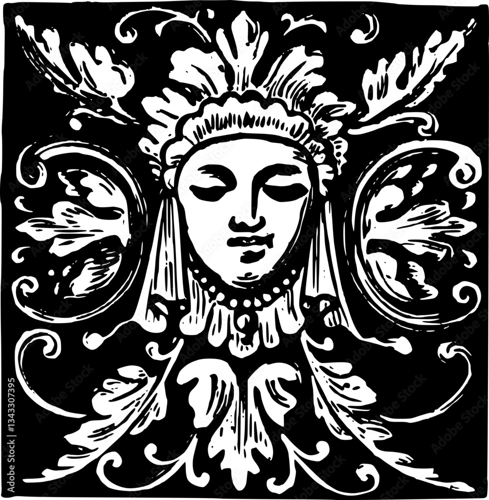 Fototapeta premium Vintage Frames and Ornaments