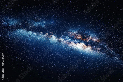 A captivating scene of star...
