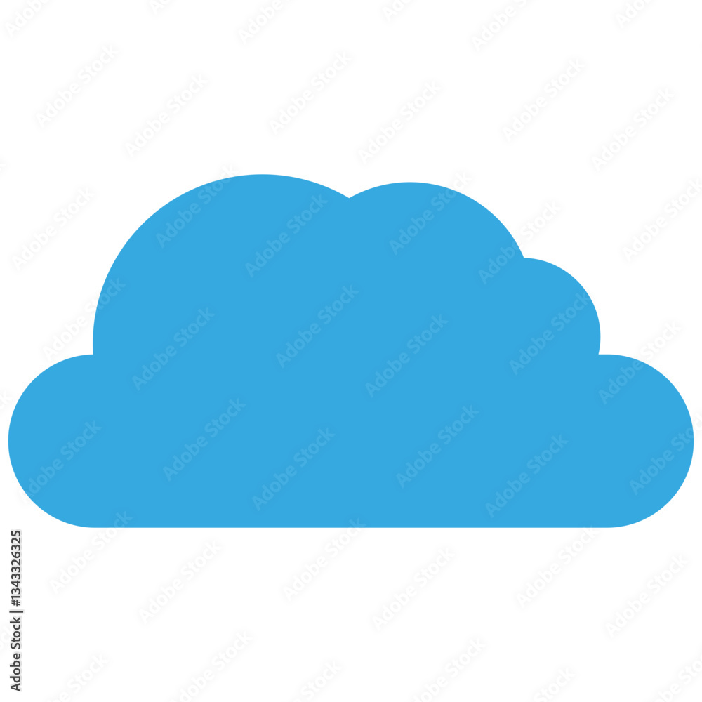 Cloud icon in Glyph Dual Color Style. Simple Vector Design. Simple Vector Glyph Icon Cloud icon in Glyph Dual Color Style. Simple Vector Design. Simple Vector Glyph Icon
