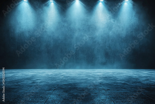 A dramatic spot light backg...